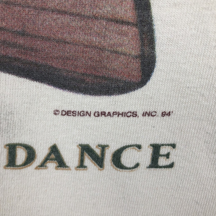 90'S GHBass Short-Sleeve Printed T-Shirt, Made in USA, Men's XL (approx.), Vintage. cotton white type Vintage Second Hand