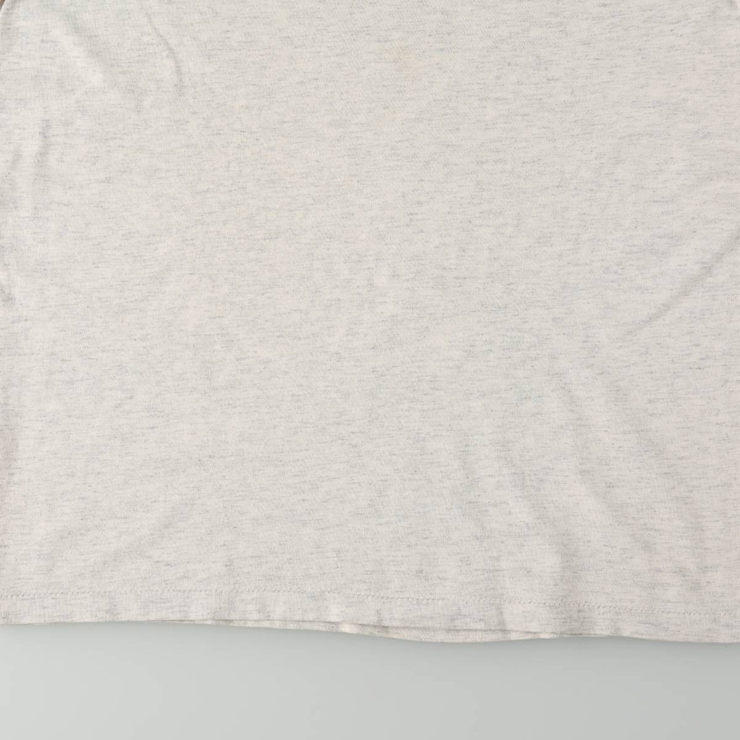 Eagle Pattern Animal T-Shirt, Made in USA, Men's Size M (Equivalent), Vintage cotton gray type Vintage Second Hand