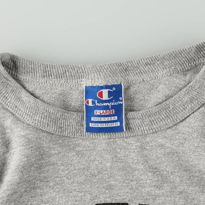 90'S Champion MLB Pittsburgh Pirates Sports Print T-Shirt, Made in USA, Vintage cotton gray type Vintage Second Hand