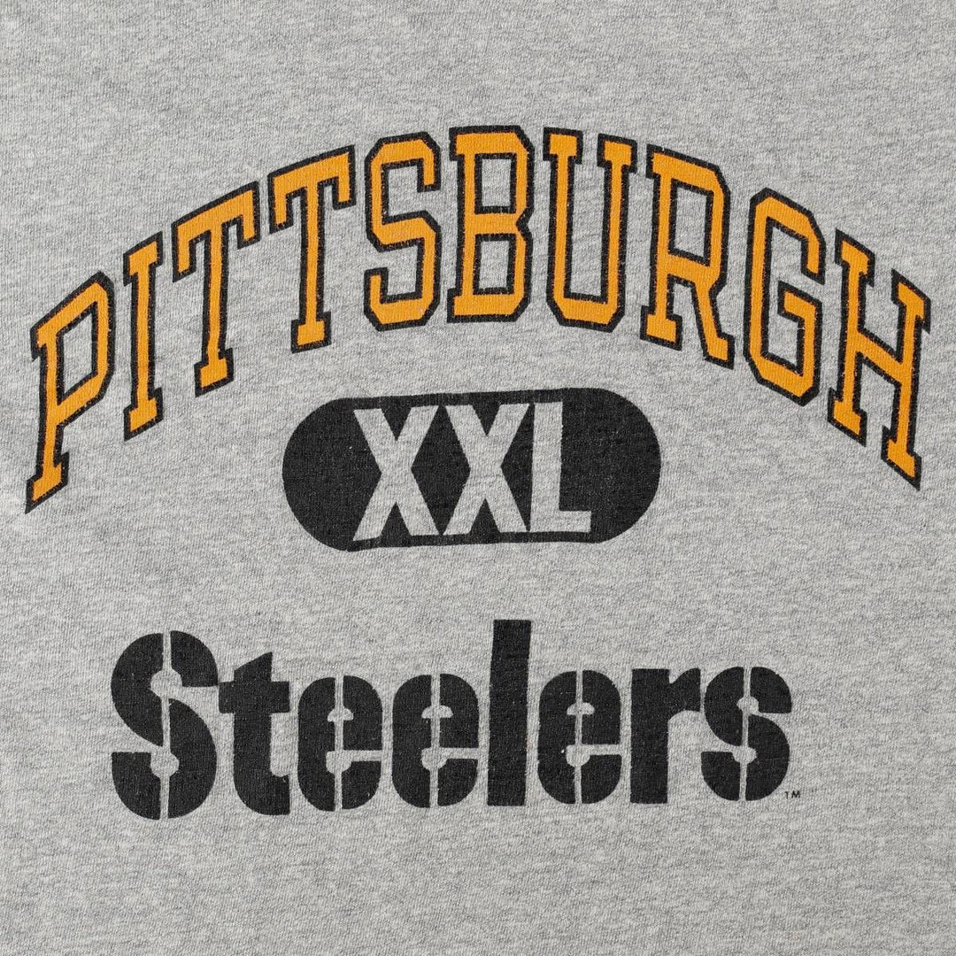 90'S Champion MLB Pittsburgh Pirates Sports Print T-Shirt, Made in USA, Vintage cotton gray type Vintage Second Hand
