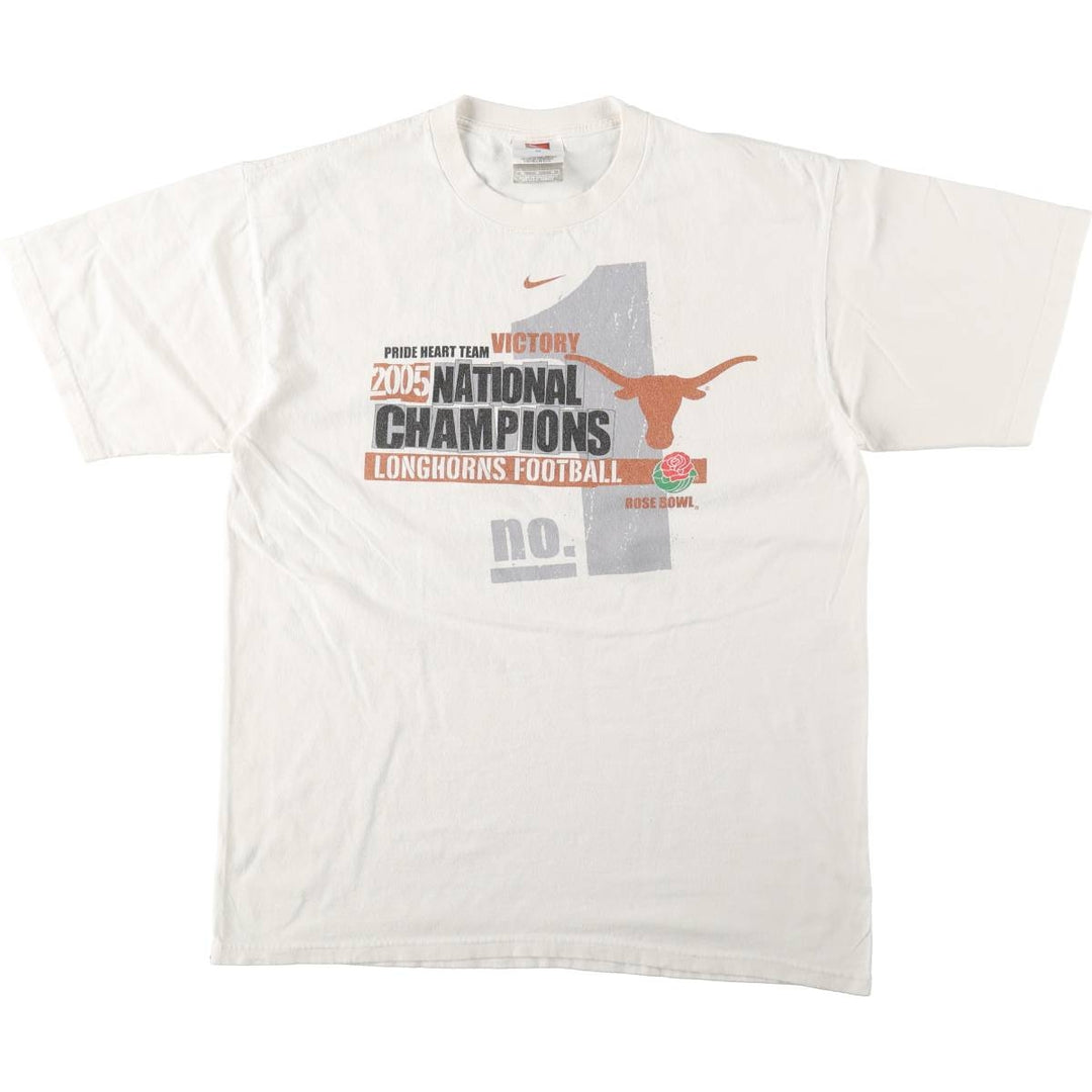 90'S Nike Team Sports Print T-Shirt, Men's Size M (approx.), Vintage cotton white type Vintage Second Hand