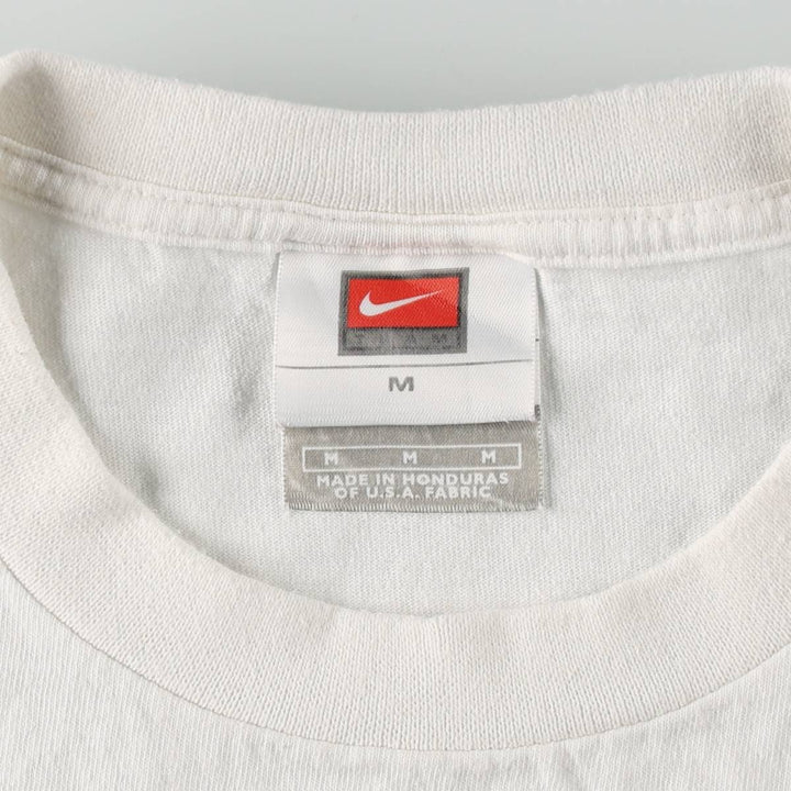 90'S Nike Team Sports Print T-Shirt, Men's Size M (approx.), Vintage cotton white type Vintage Second Hand
