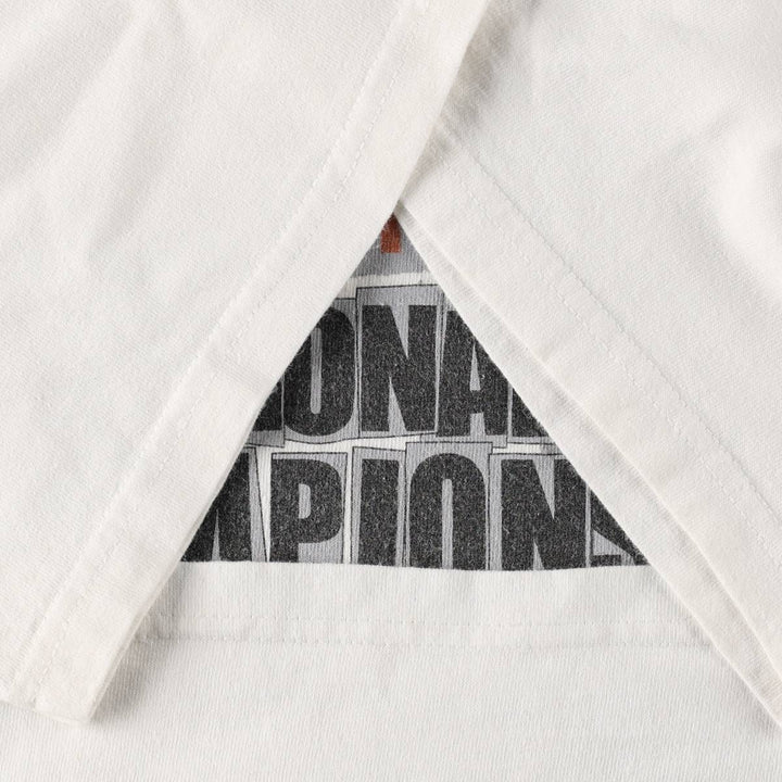 90'S Nike Team Sports Print T-Shirt, Men's Size M (approx.), Vintage cotton white type Vintage Second Hand