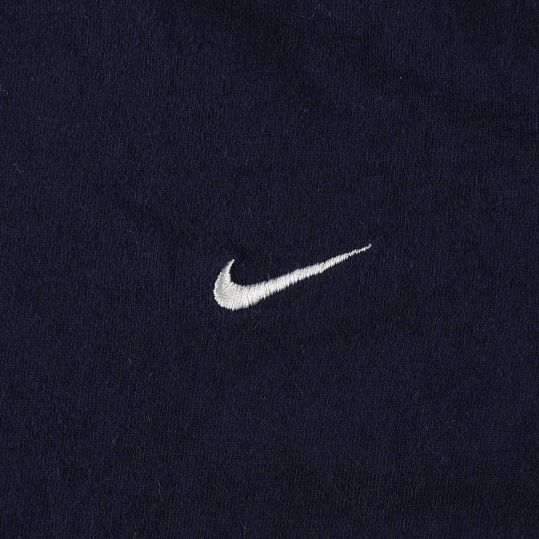 00'S Nike One Point Logo T-shirt Men's L size cotton navy blue type Vintage Second Hand