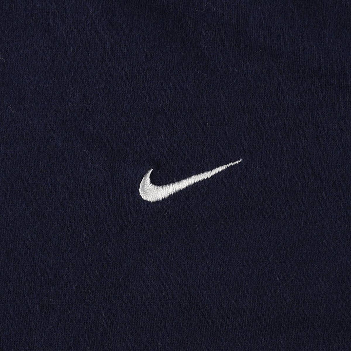 00'S Nike One Point Logo T-shirt Men's L size cotton navy blue type Vintage Second Hand