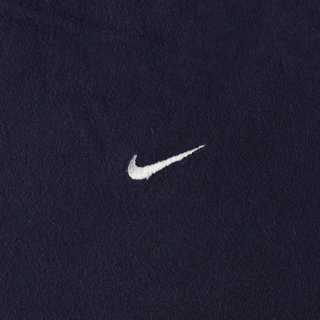 00'S Nike One Point Logo T-shirt Men's XL cotton navy blue type Vintage Second Hand