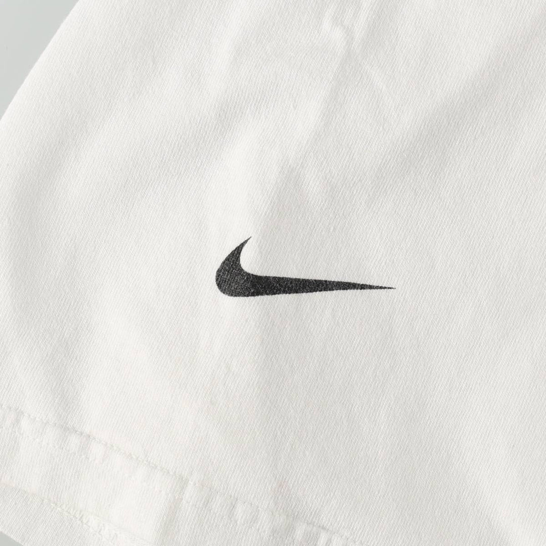00'S Nike Sports Print T-shirt Men's Size L cotton black type Vintage Second Hand