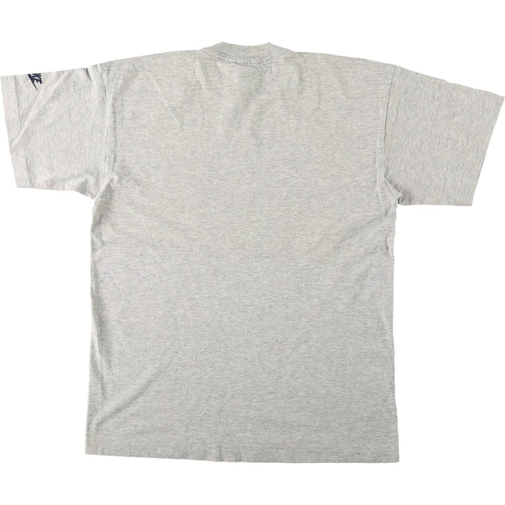 90'S Nike Printed T-shirt, Men's M size, Vintage cotton gray type Vintage Second Hand