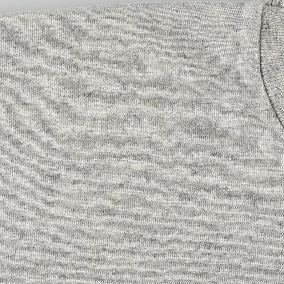90'S Nike Printed T-shirt, Men's M size, Vintage cotton gray type Vintage Second Hand