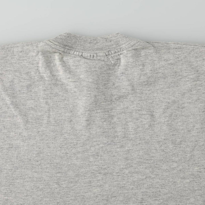 90'S Nike Printed T-shirt, Men's M size, Vintage cotton gray type Vintage Second Hand