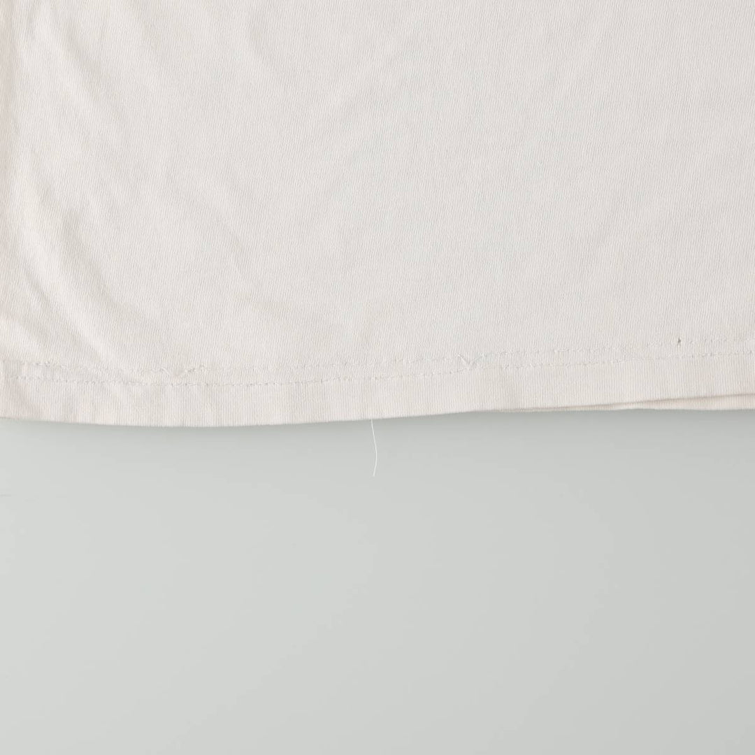 90'S Nike One Point Logo T-shirt Made in USA Men's L Size Vintage cotton white type Vintage Second Hand