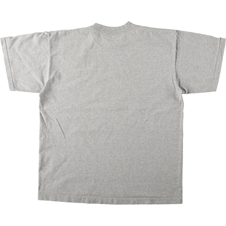 90'S Nike Center Logo T-Shirt, Made in USA, Men's Size L (approx.), Vintage cotton gray type Vintage Second Hand