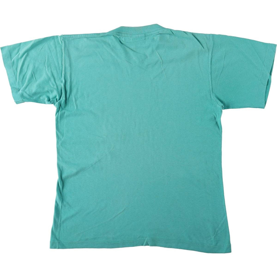 Nike logo print T-shirt, size M for men cotton green type Vintage Second Hand