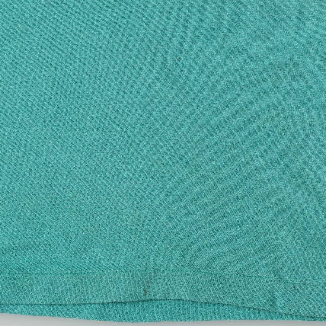 Nike logo print T-shirt, size M for men cotton green type Vintage Second Hand