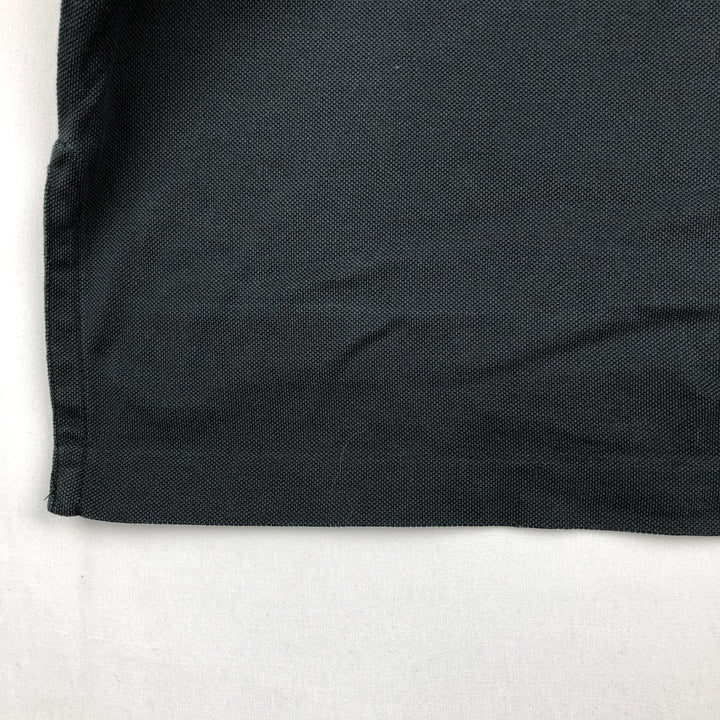 Ralph Lauren POLO by Ralph Lauren short sleeve polo shirt, men's XL size Pima Cotton black type Vintage Second Hand