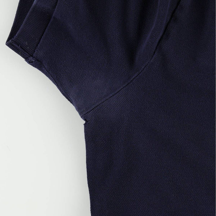 Ralph Lauren POLO by Ralph Lauren short sleeve polo shirt, men's size M cotton navy blue type Vintage Second Hand