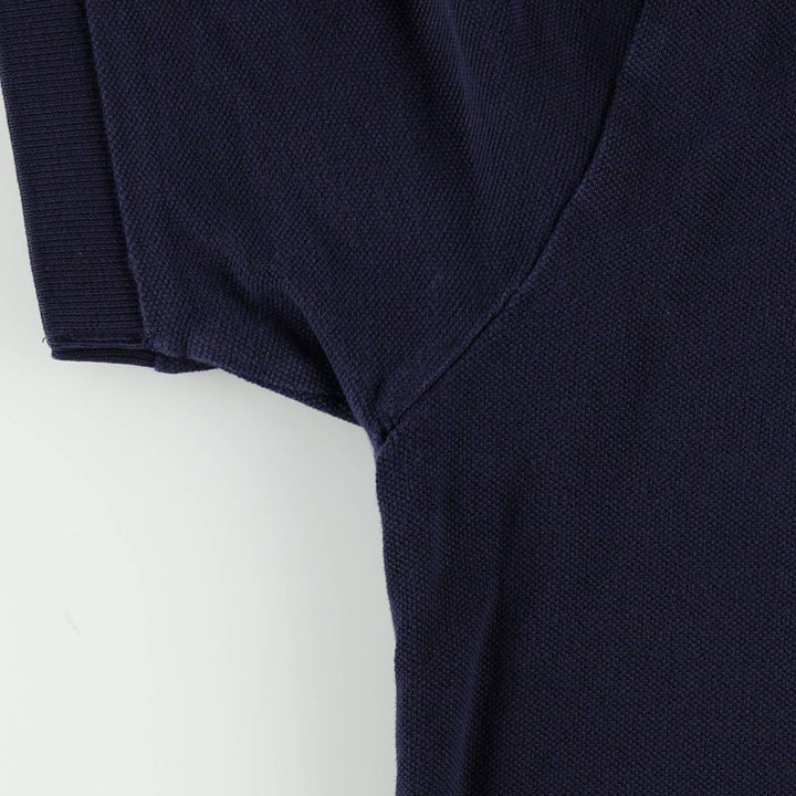 Ralph Lauren POLO by Ralph Lauren short sleeve polo shirt, men's size M cotton navy blue type Vintage Second Hand