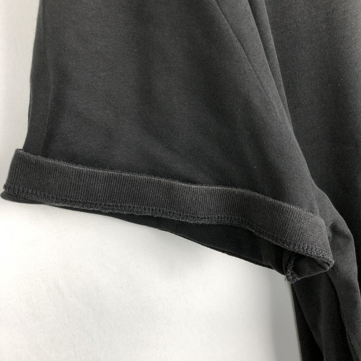 Calvin Klein short-sleeved polo shirt, men's size XXL. cotton black type Vintage Second Hand