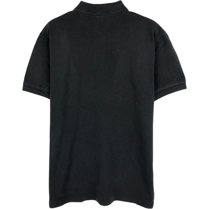 Ralph Lauren POLO by Ralph Lauren short sleeve polo shirt, men's size M cotton black type Vintage Second Hand