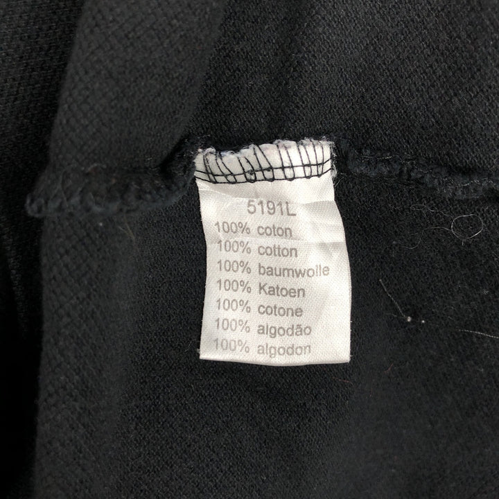 Lacoste LACOSTE French design short sleeve polo shirt size 6 men's XL equivalent cotton black type Vintage Second Hand