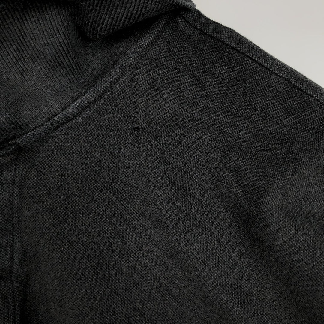 Lacoste LACOSTE French design short sleeve polo shirt size 6 men's XL equivalent cotton black type Vintage Second Hand