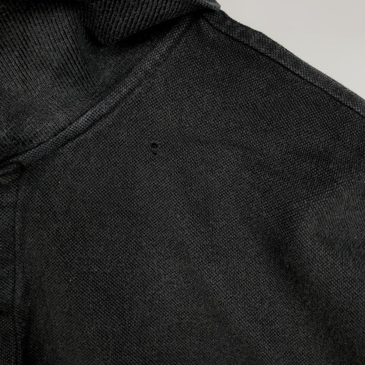 Lacoste LACOSTE French design short sleeve polo shirt size 6 men's XL equivalent cotton black type Vintage Second Hand