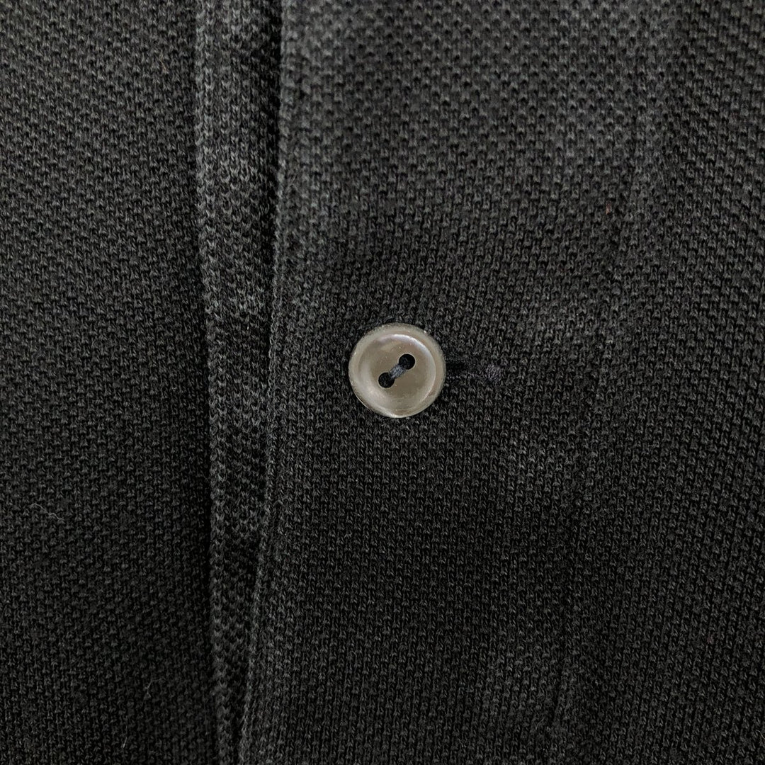 Lacoste LACOSTE Short Sleeve Polo Shirt Size 4 Men's M cotton black type Vintage Second Hand