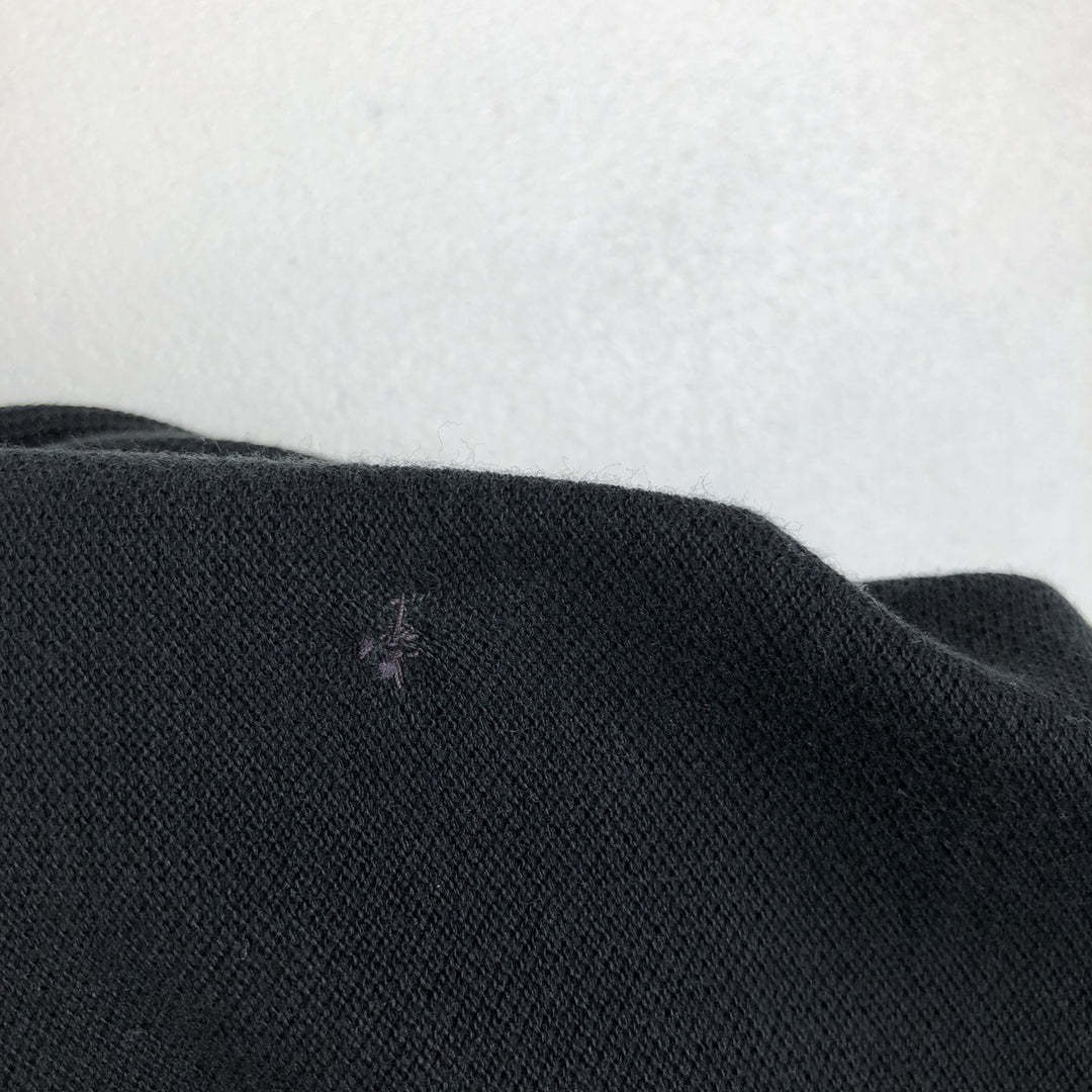 Lacoste LACOSTE Short Sleeve Polo Shirt Size 4 Men's M cotton black type Vintage Second Hand