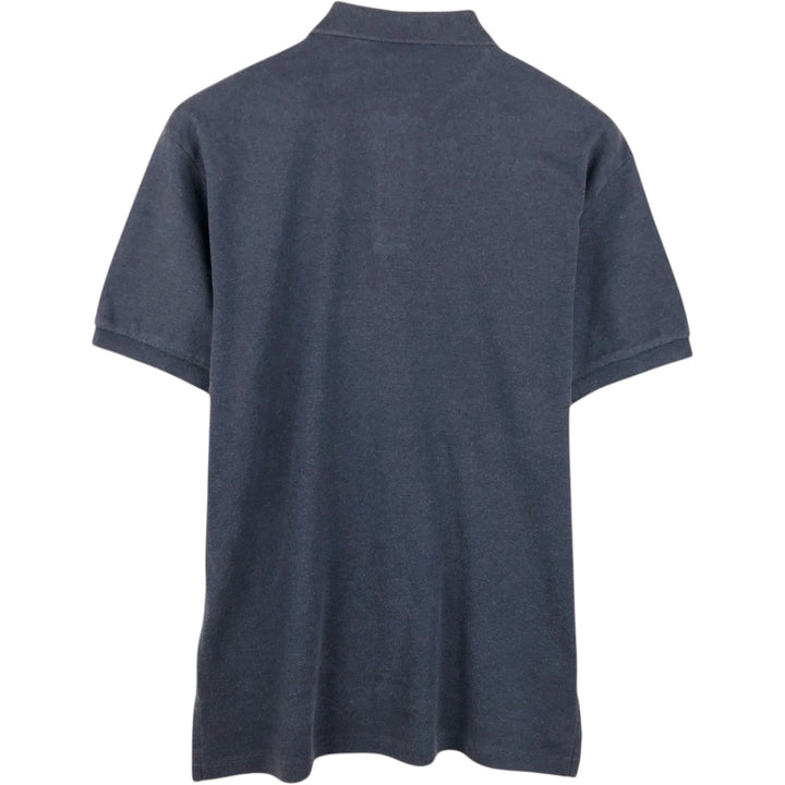 Ralph Lauren POLO by Ralph Lauren short sleeve polo shirt, men's size M cotton navy blue type Vintage Second Hand