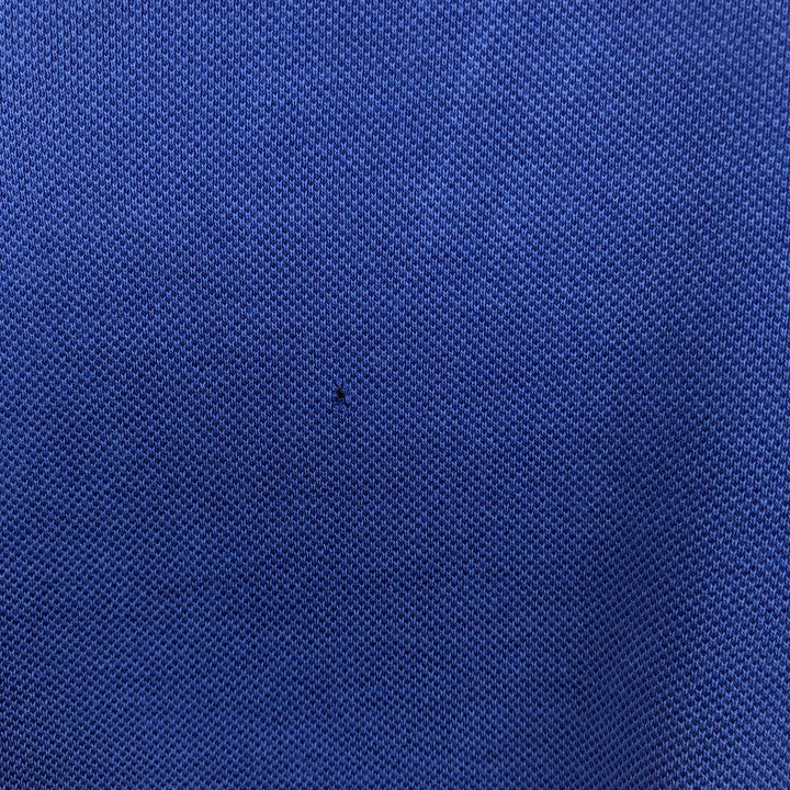Adidas short sleeve polo shirt, size L for men cotton blue type Vintage Second Hand
