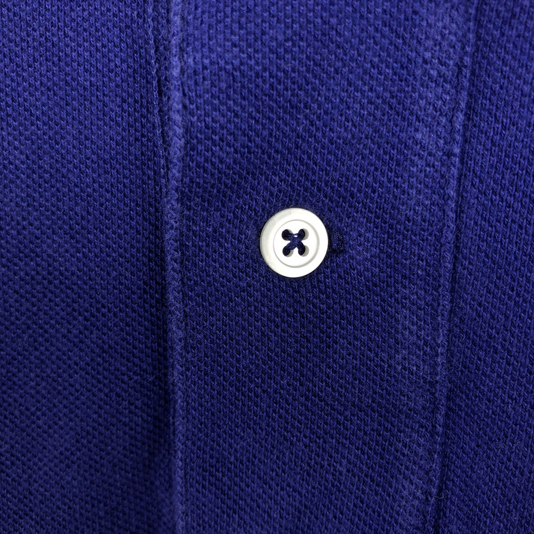 Ralph Lauren POLO by Ralph Lauren short sleeve polo shirt, men's size L cotton Purple type blue-purple Vintage Second Hand
