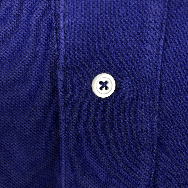 Ralph Lauren POLO by Ralph Lauren short sleeve polo shirt, men's size L cotton Purple type blue-purple Vintage Second Hand