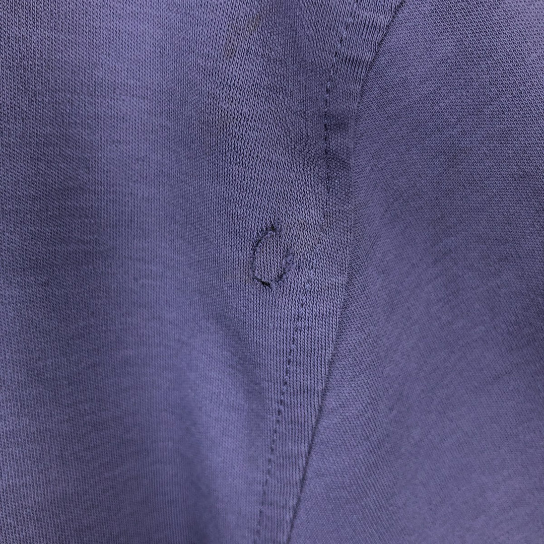 90s-00'S Calvin Klein short-sleeved polo shirt, men's size L equivalent, vintage. cotton Purple type blue-purple Vintage Second Hand