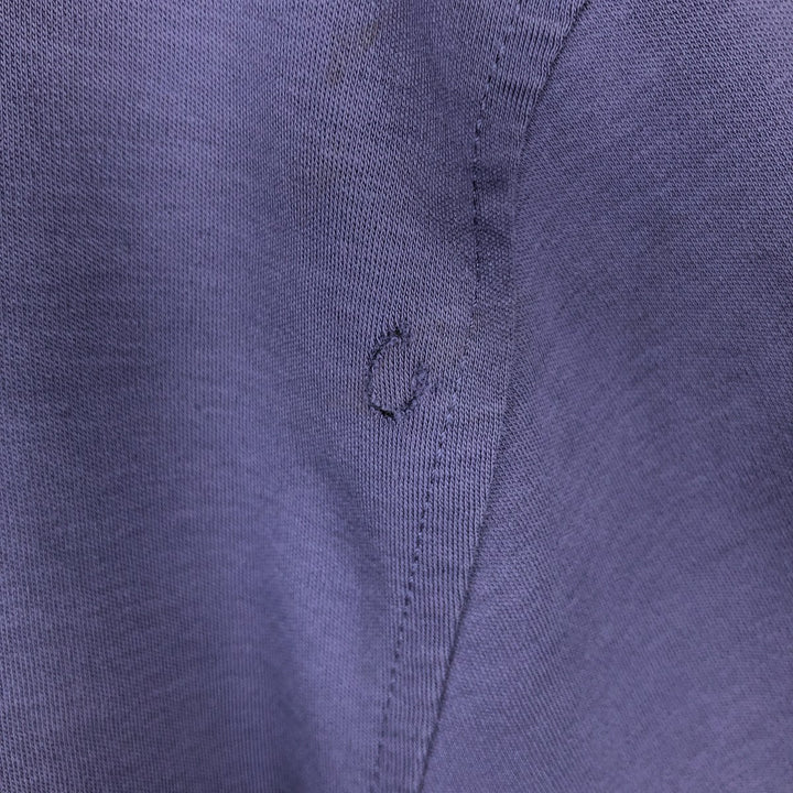 90s-00'S Calvin Klein short-sleeved polo shirt, men's size L equivalent, vintage. cotton Purple type blue-purple Vintage Second Hand