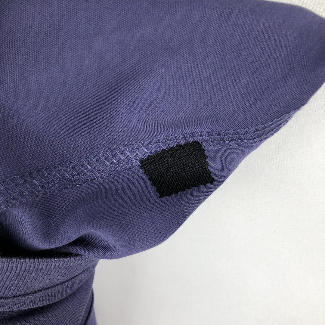 90s-00'S Calvin Klein short-sleeved polo shirt, men's size L equivalent, vintage. cotton Purple type blue-purple Vintage Second Hand