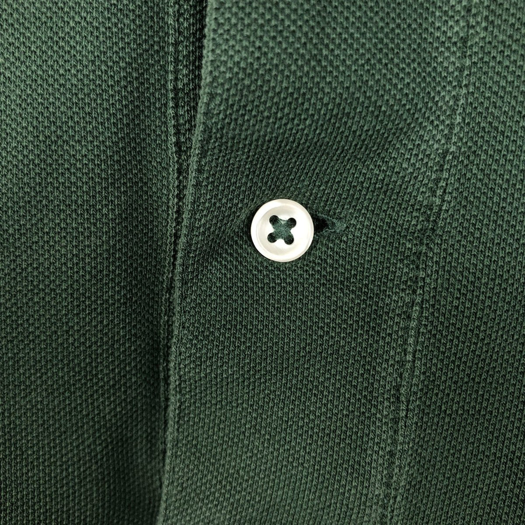 Ralph Lauren POLO by Ralph Lauren short sleeve polo shirt, men's XL size cotton green type Vintage Second Hand