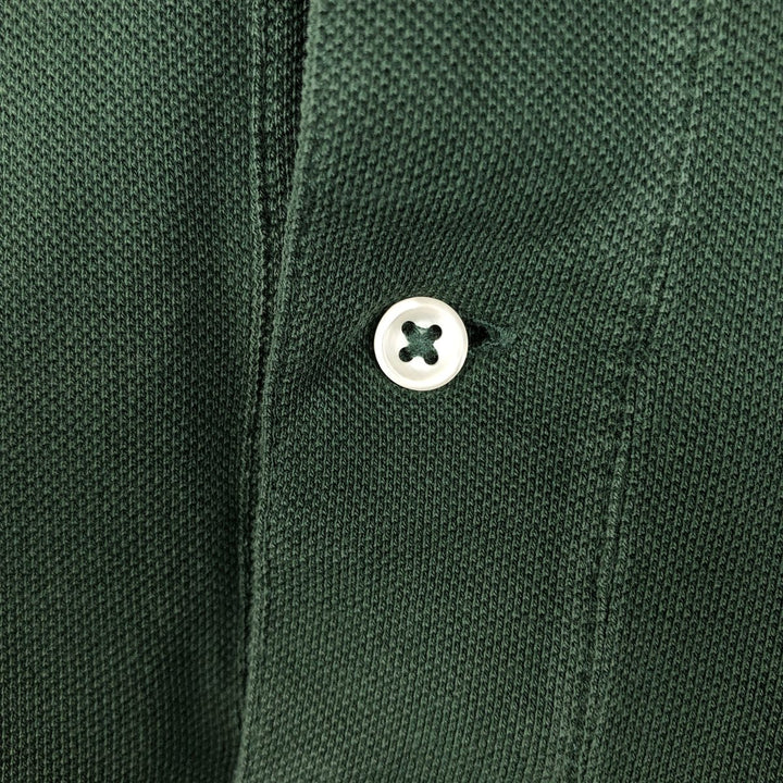 Ralph Lauren POLO by Ralph Lauren short sleeve polo shirt, men's XL size cotton green type Vintage Second Hand