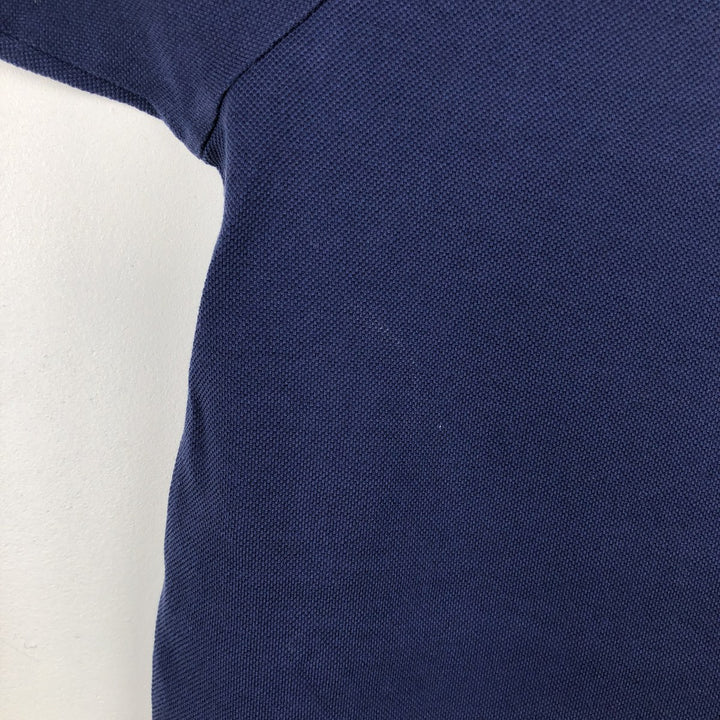 Ralph Lauren POLO GOLF PRO FIT Short-Sleeve Polo Shirt, Men's Size L (approx.) Pima Cotton navy blue type Vintage Second Hand