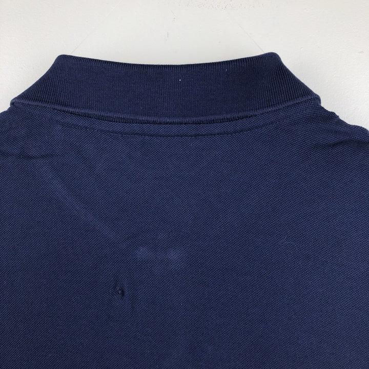 Ralph Lauren POLO GOLF PRO FIT Short-Sleeve Polo Shirt, Men's Size L (approx.) Pima Cotton navy blue type Vintage Second Hand