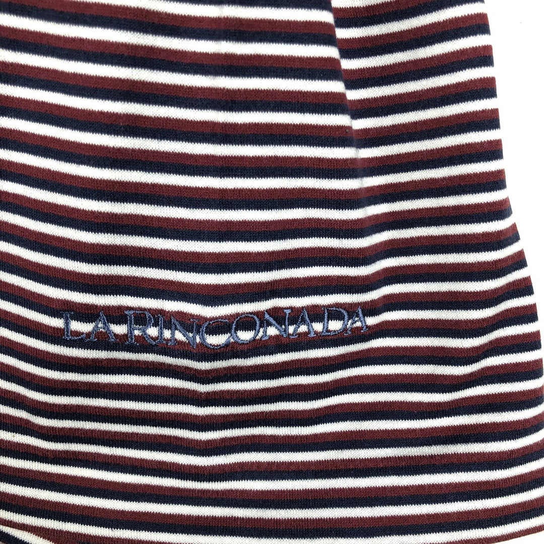 Ralph Lauren POLO by Ralph Lauren GOLF FIT Multi-stripe Short-Sleeve Polo Shirt, Men's Size XL (approx.) Pima Cotton red type Vintage Second Hand