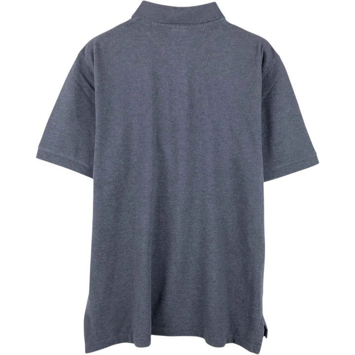 Brooks Brothers 1818 Short-Sleeve Polo Shirt, Men's Size XL (approx.) cotton Charcoal Vintage Second Hand