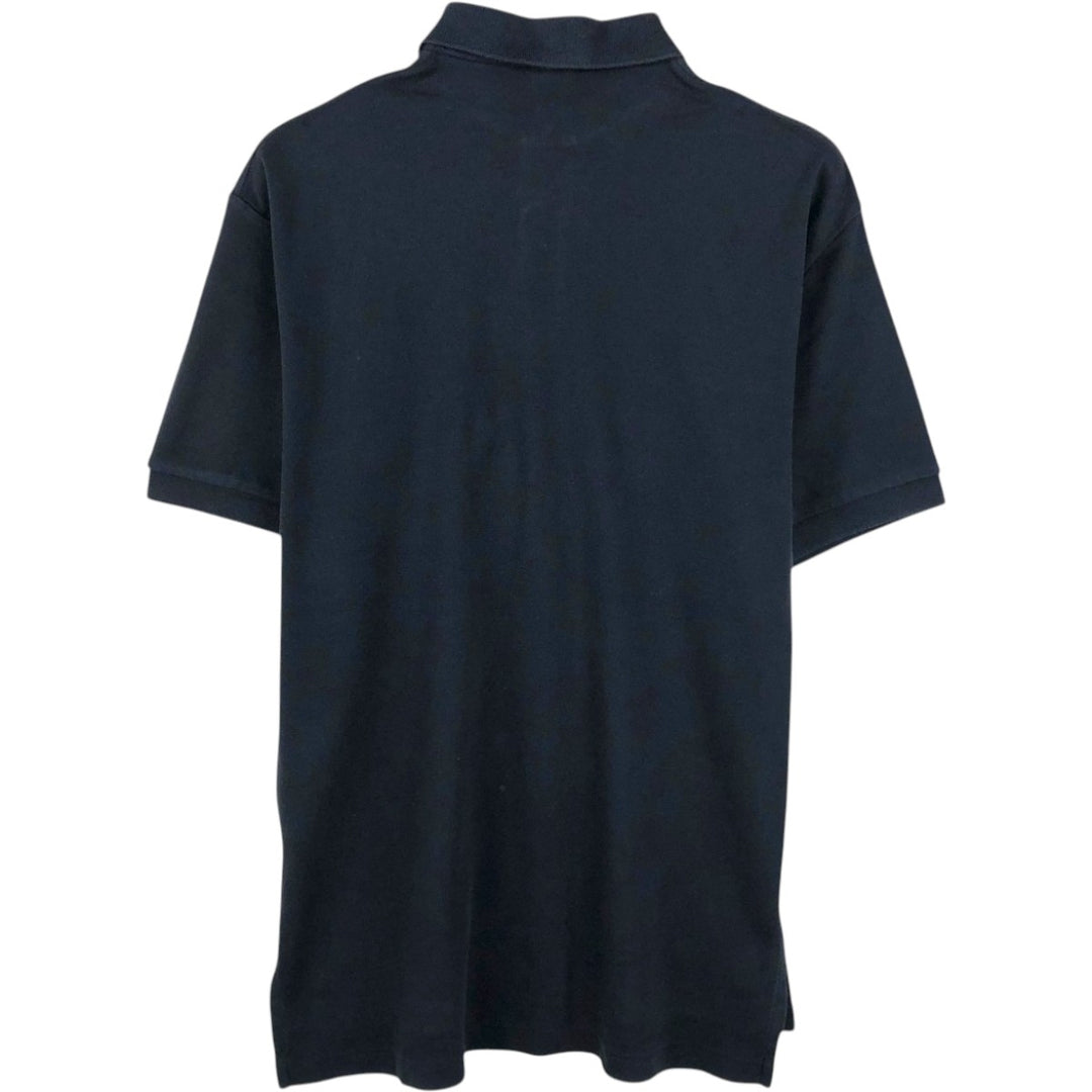 Ralph Lauren POLO by Ralph Lauren short sleeve polo shirt, men's size M cotton black type Vintage Second Hand