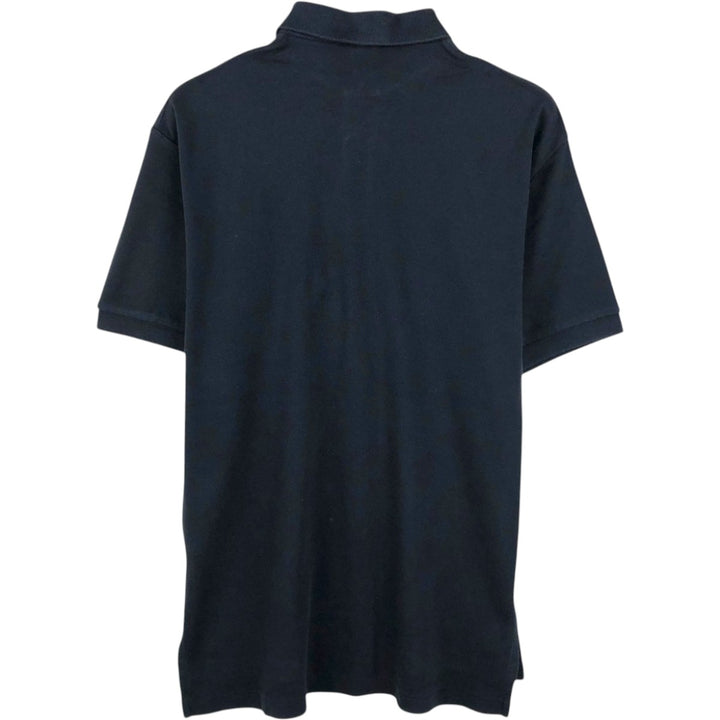 Ralph Lauren POLO by Ralph Lauren short sleeve polo shirt, men's size M cotton black type Vintage Second Hand