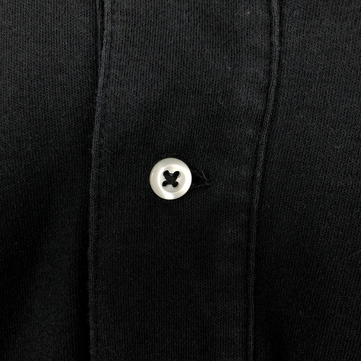 Ralph Lauren POLO by Ralph Lauren short sleeve polo shirt, men's size M cotton black type Vintage Second Hand