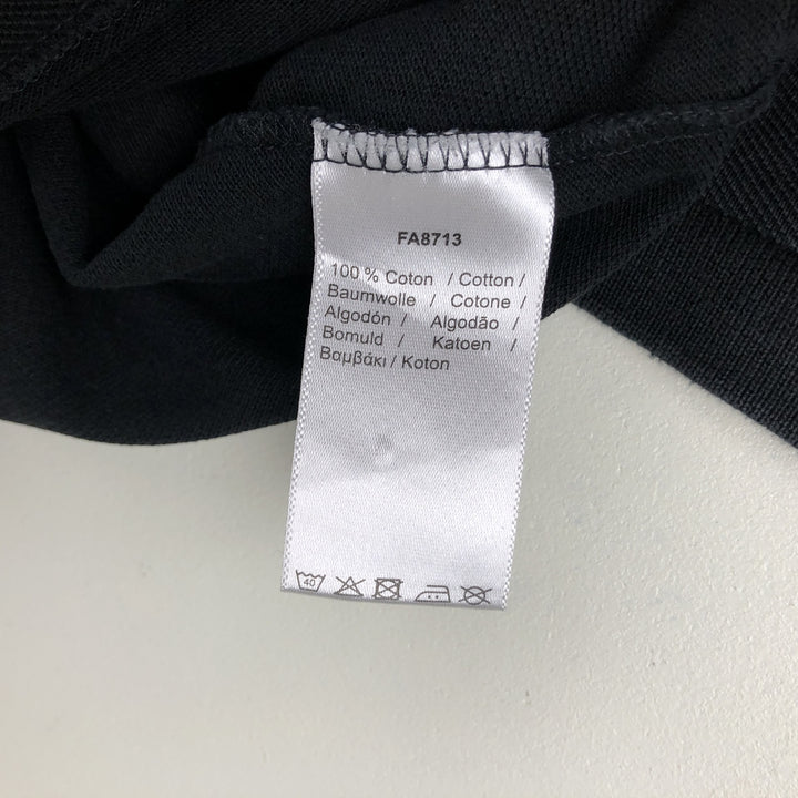 Lacoste Classic Fit short sleeve polo shirt, men's size L cotton black type Vintage Second Hand