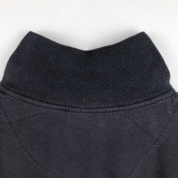 LLBean Men's Short Sleeve Polo Shirt (Size L) cotton black type Vintage Second Hand