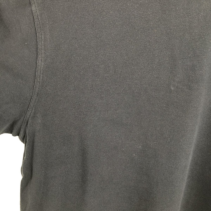 Fred Perry short sleeve polo shirt, size L for men cotton black type Vintage Second Hand