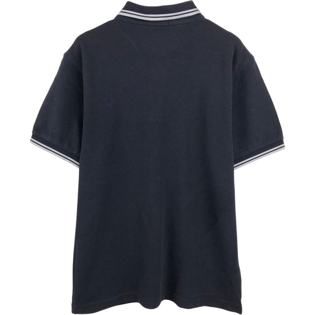 Fred Perry short sleeve polo shirt, size M for men unclear black type Vintage Second Hand
