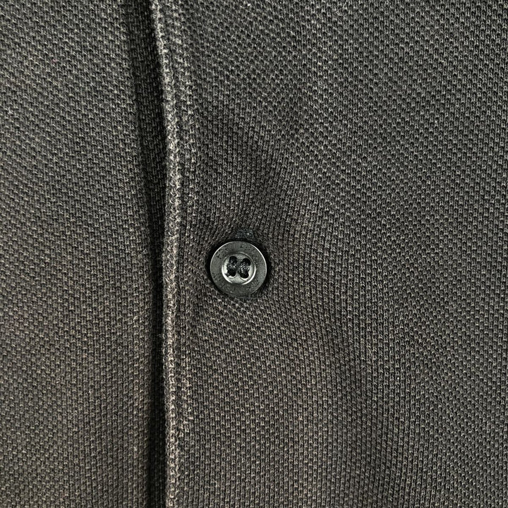 Fred Perry short sleeve polo shirt, size M for men unclear black type Vintage Second Hand