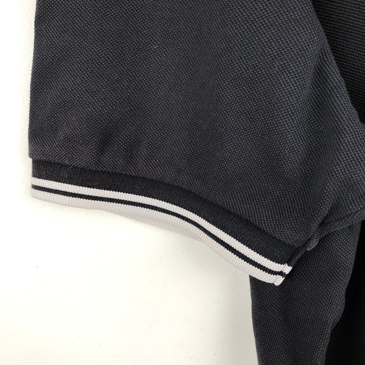 Fred Perry short sleeve polo shirt, size M for men unclear black type Vintage Second Hand